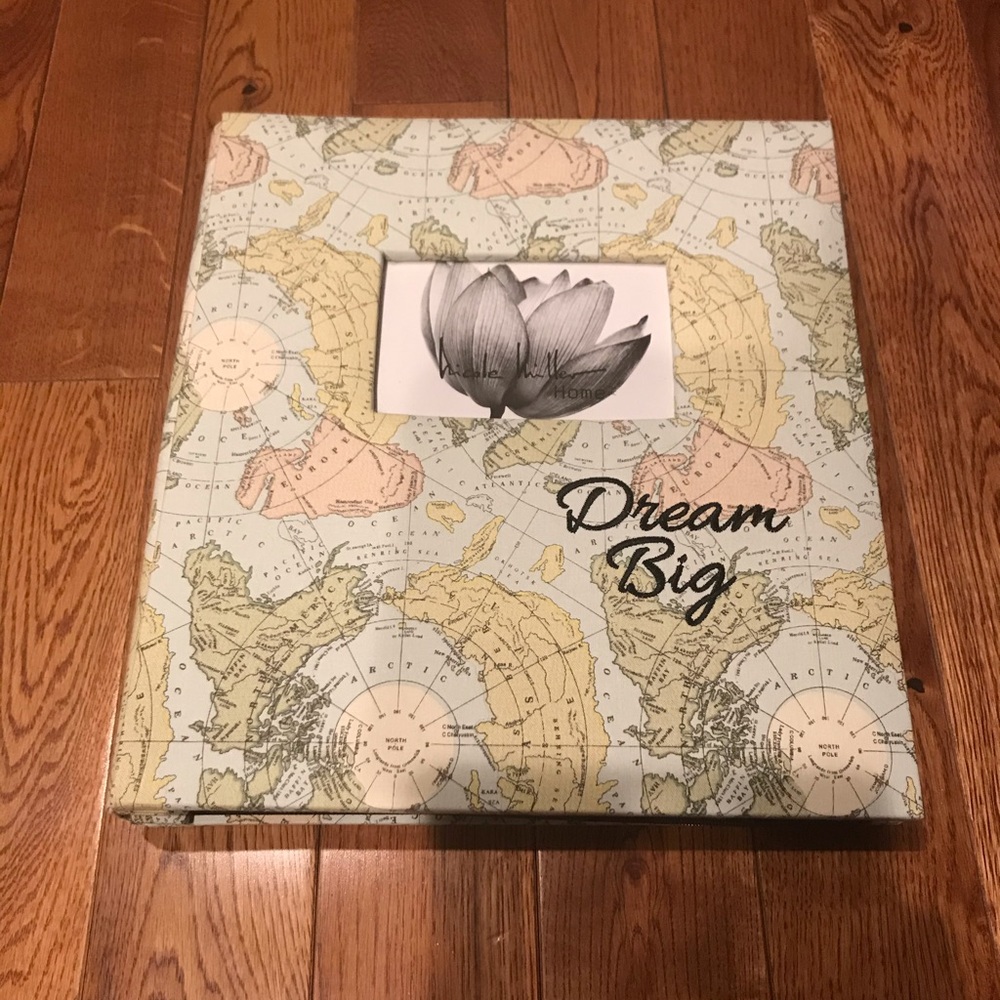 Large Nicole Miller Home “Dream Big” photo album